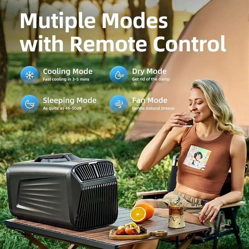 Outdoor Power Garage - 5200BTU Portable Air Conditioner for Tent