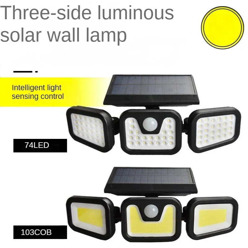 Outdoor Power Garage - 3 Mode LED Solar Light PIR