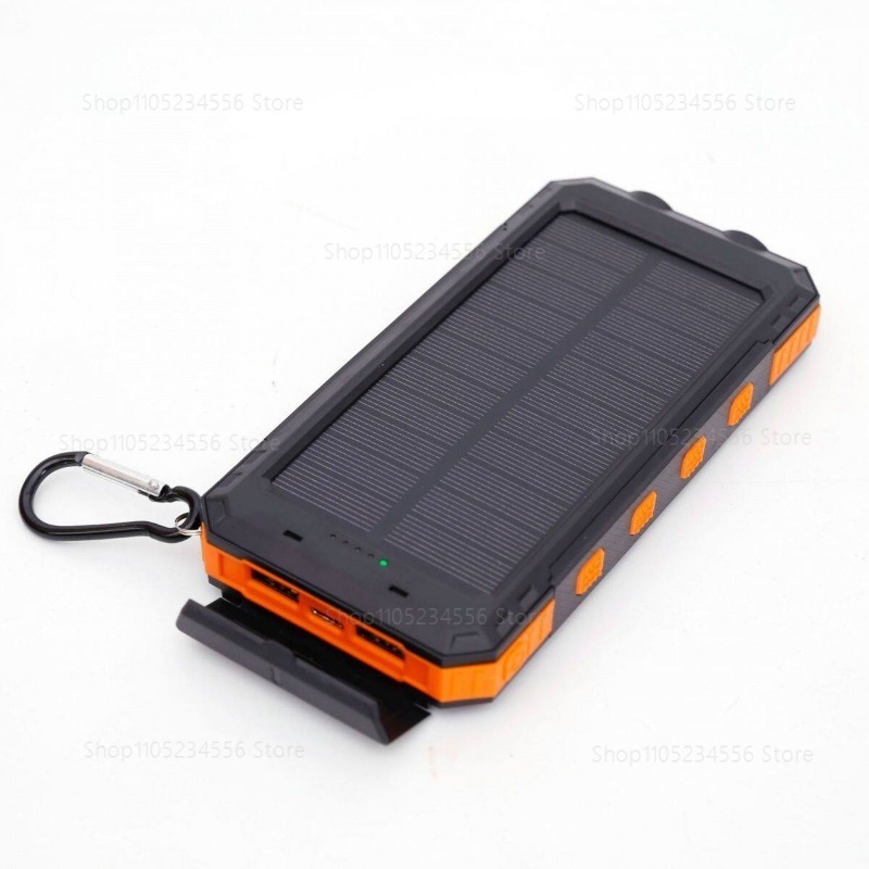 Outdoor Power Number - 20000mAh Solar Power Bank, Waterproof Fast