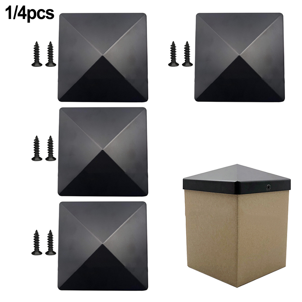 Outdoor Power Post - 4 Inch Plastic Fence Post Cap