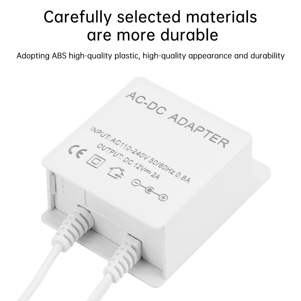 DC12V 2A EU Plug Adapter Secur - огляд і ціна Outdoor Power Wire