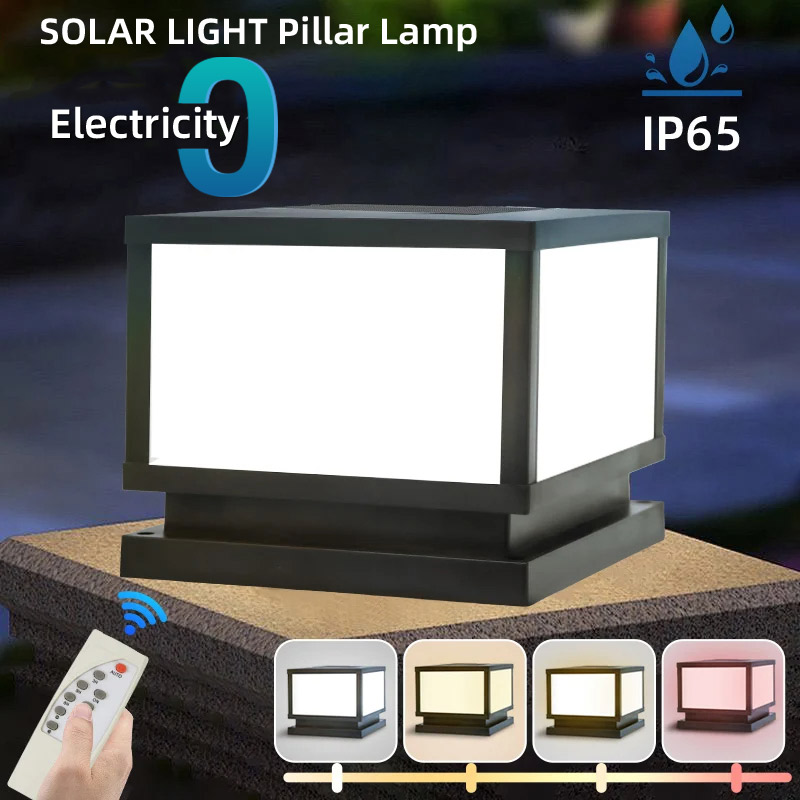 LED Solar Lights Outdoors Wate - огляд і ціна Outdoor Power Post