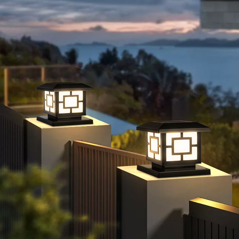 LED Solar Lights Outdoors Wate - огляд і ціна Outdoor Power Post