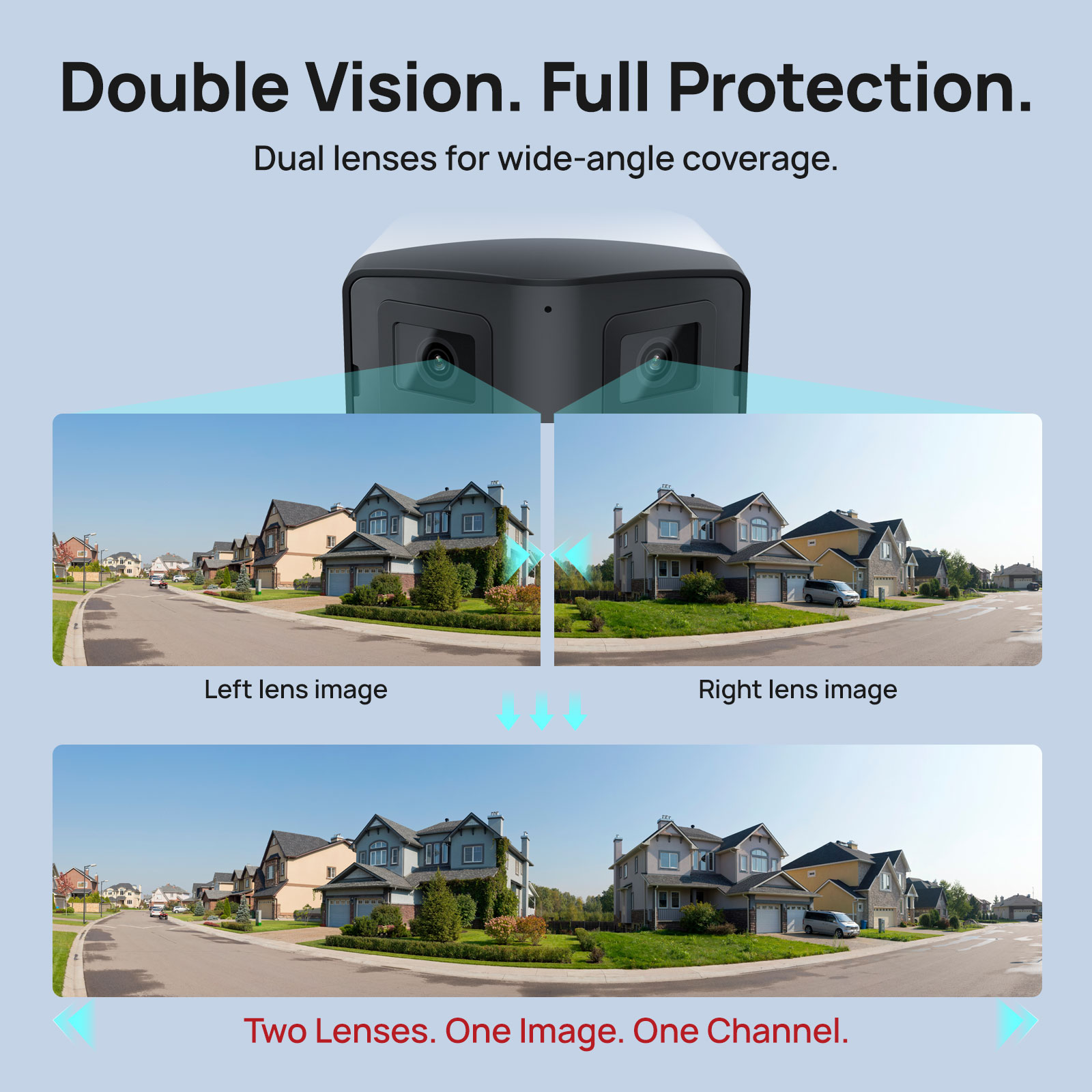 VIKYLIN 170° Panoramic Securit - огляд і ціна Outdoor Power Post