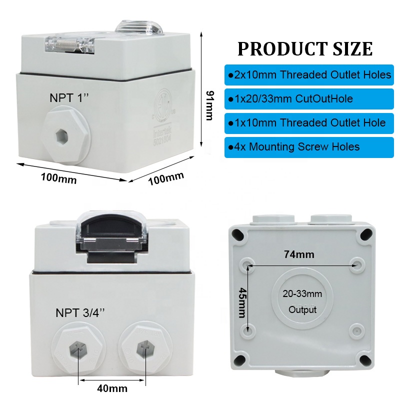 50 Amp Generator RV Power Inle - огляд і ціна Power Switch Outdoor