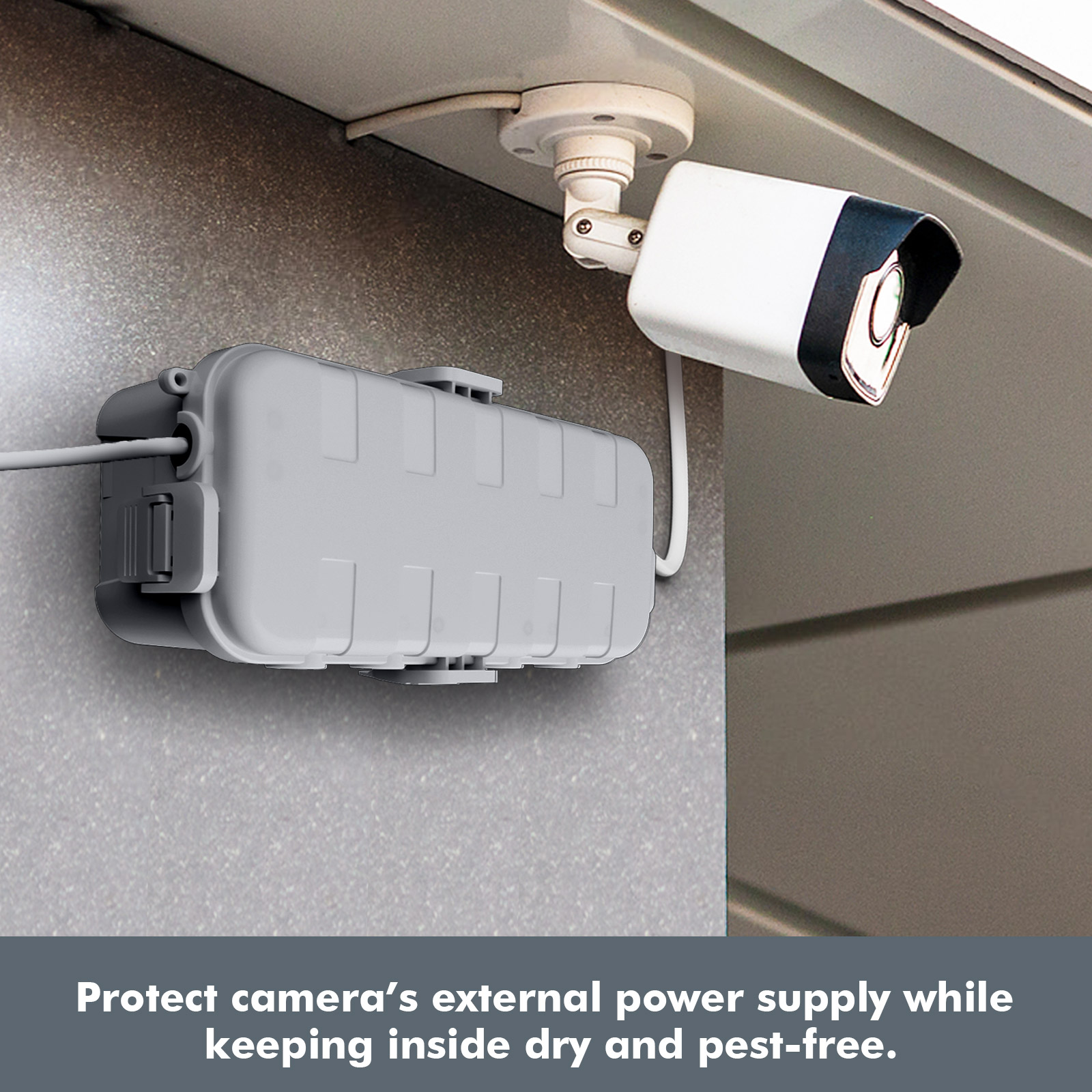 IP54 Waterproof Electrical Box - огляд і ціна Outdoor Power Lead Cover