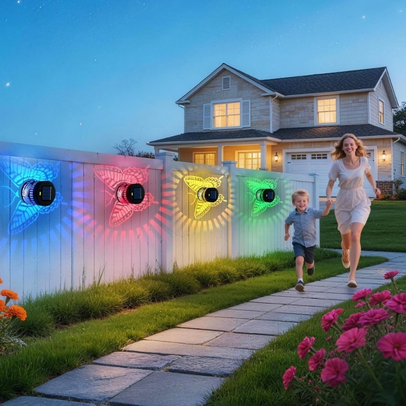 Decorative Solar Butterfly Lig - огляд і ціна Outdoor Power Post