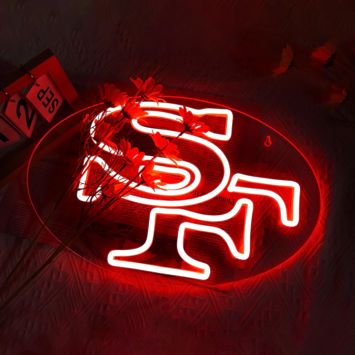 Football Neon Sign Art Wall Li - огляд і ціна Outdoor Power Garage