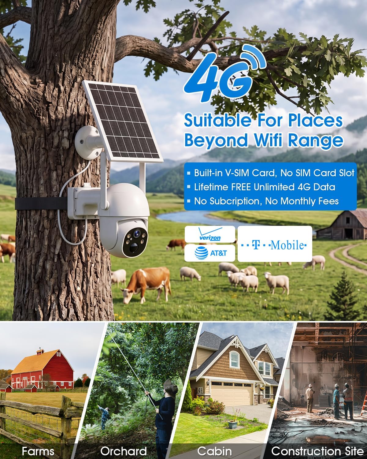 Solar-Powered 4G LTE Cellular  - огляд і ціна Outdoor Power Unlimited