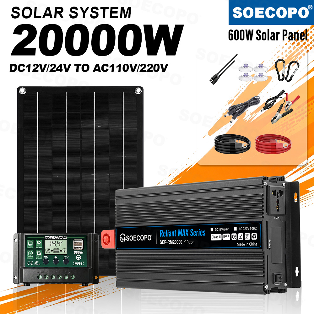 Emergency Power 20000W Solar K - огляд і ціна Outdoor Power Kit
