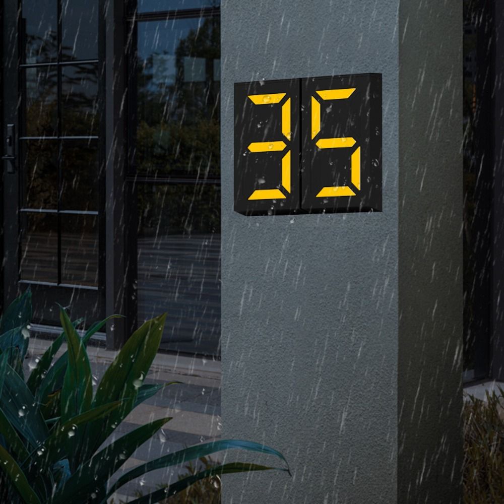 Auto Light Control Solar LED H - огляд і ціна Outdoor Power Number