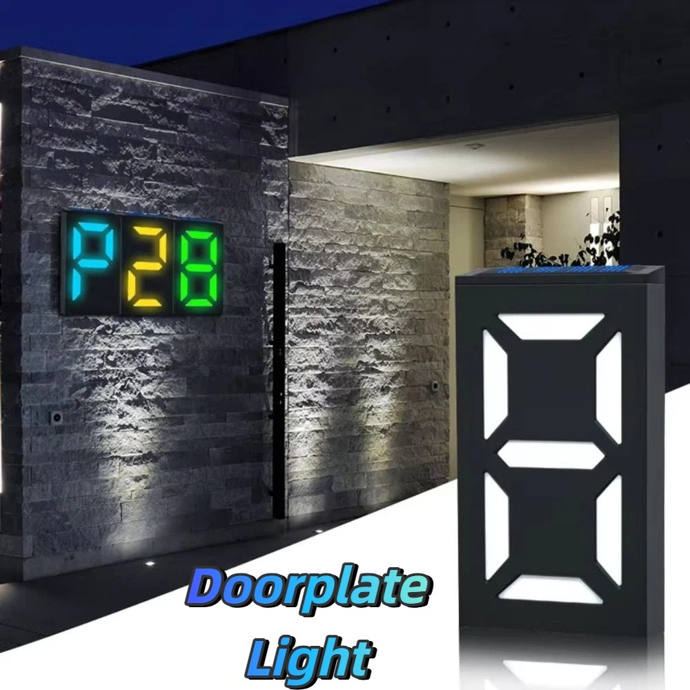 Auto Light Control Solar LED H - огляд і ціна Outdoor Power Number