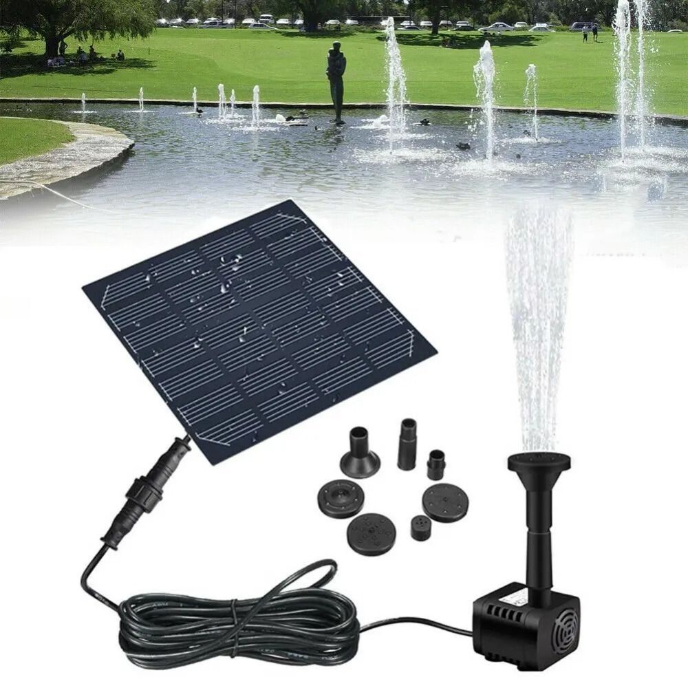 1.4W Mini Solar Fountain Pump  - огляд і ціна Outdoor Power Kit