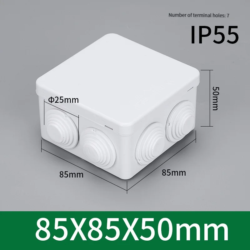 85 * 85 * 50 Outdoor Ip55 Plas - огляд і ціна Outdoor Power Wire