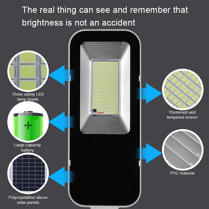 200W Powerful Solar Light Outd - огляд і ціна Outdoor Power Garage