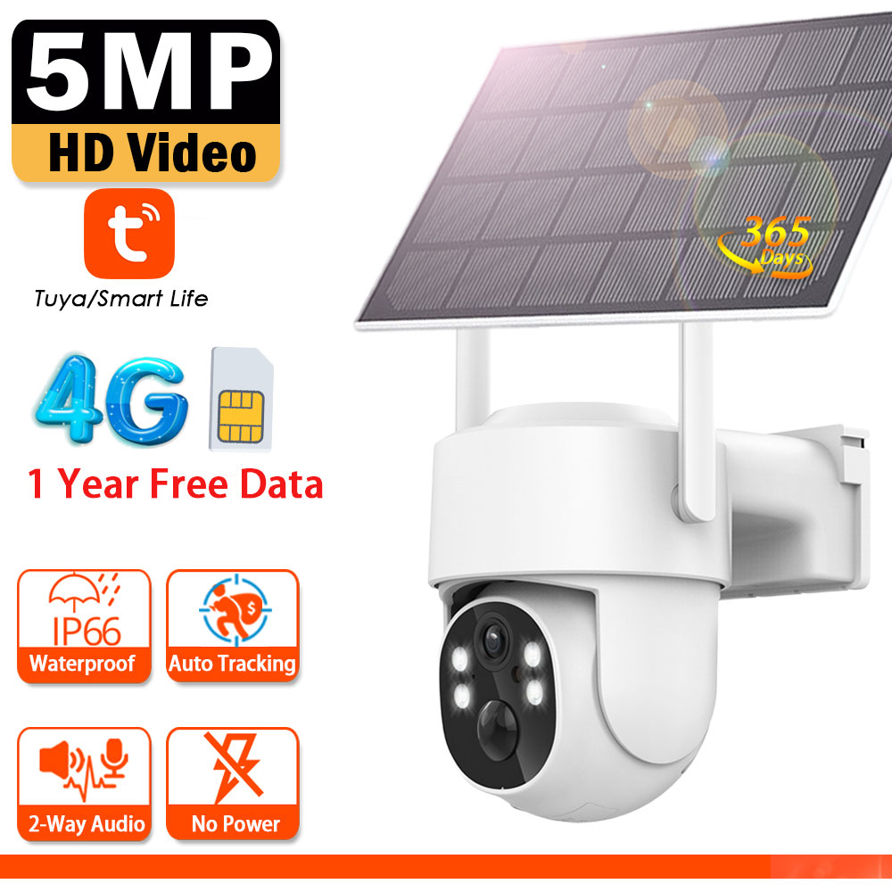 Tuya 4G 5MP Solar Surveillance - огляд і ціна Outdoor Power Unlimited