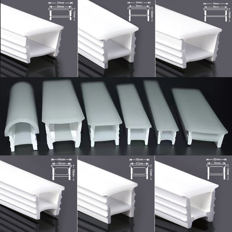 Flexible Embedded LED Neon Tub - огляд і ціна Outdoor Power Lead Cover