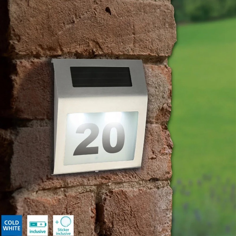 Custom Stainless Steel Light G - огляд і ціна Outdoor Power Number