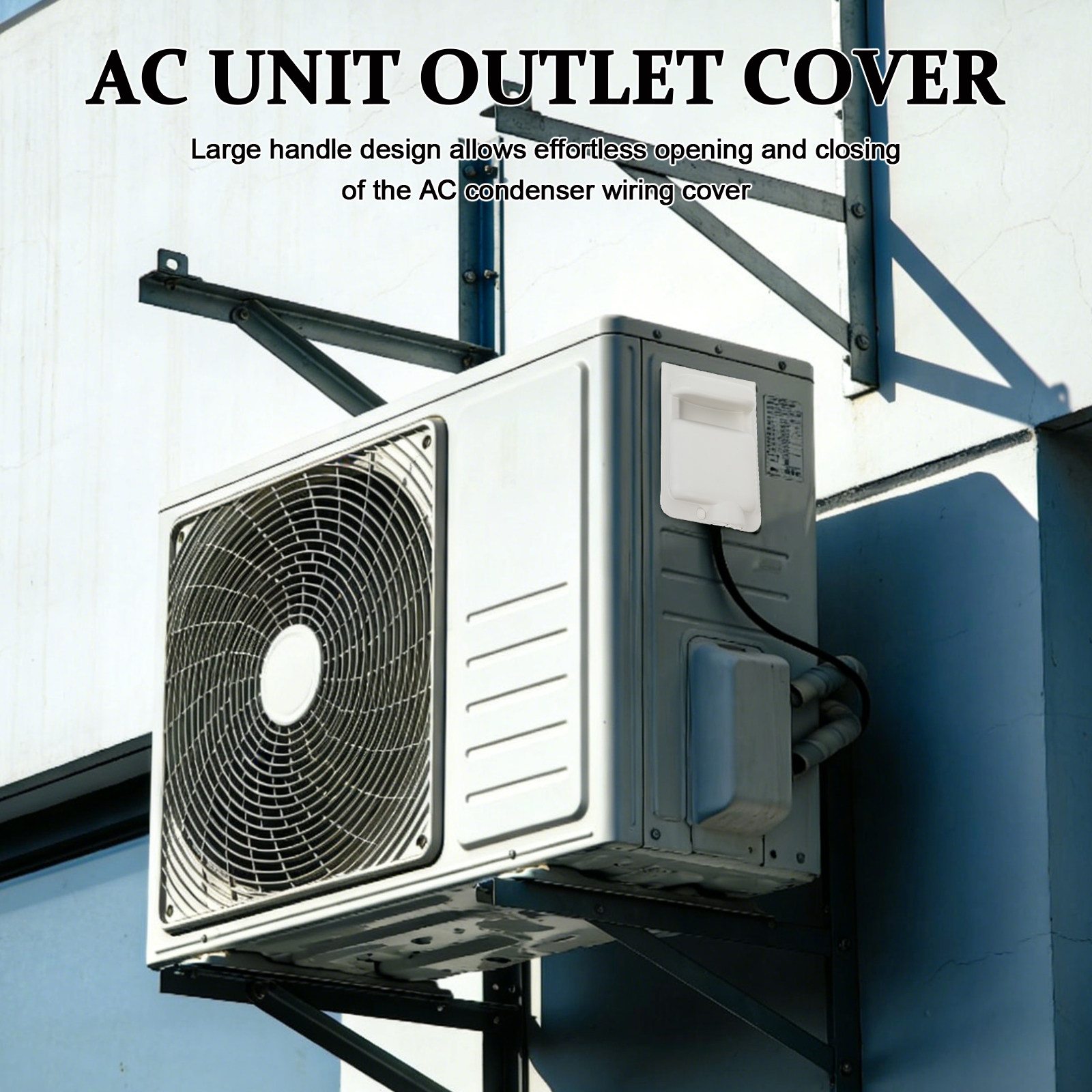 Ac Outdoor Unit Wiring Cover U - огляд і ціна Outdoor Power Line Cover