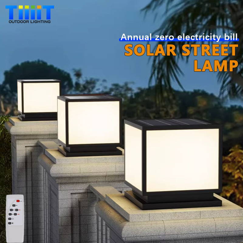 Outdoor LED Solar Column Light - огляд і ціна Outdoor Power Post
