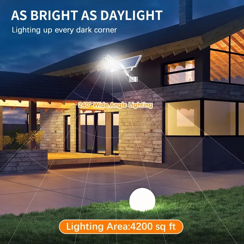 2/1PCS Powerful Solar Light Ou - огляд і ціна Outdoor Power Garage
