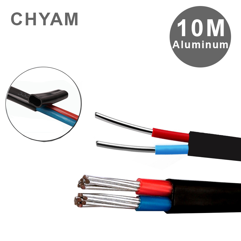 10 Meters Aluminum Wire Black  - огляд і ціна Outdoor Power Line Cover