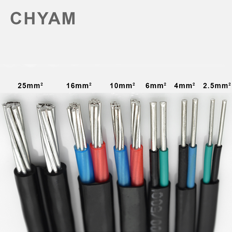 10 Meters Aluminum Wire Black  - огляд і ціна Outdoor Power Line Cover